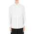 Camicia Bianca da Donna con plastron modella frontale