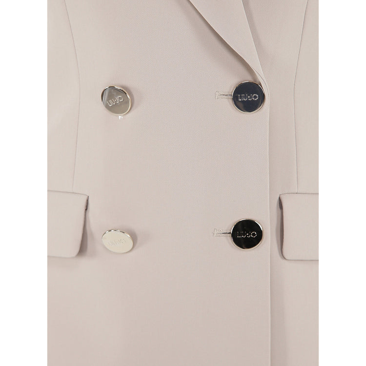 Gilet da Donna con collo con revers e spalle imbottite