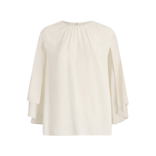 Blusa Donna con cintura Bianco