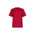T-shirt Donna in cotone in tinta unita rossa
