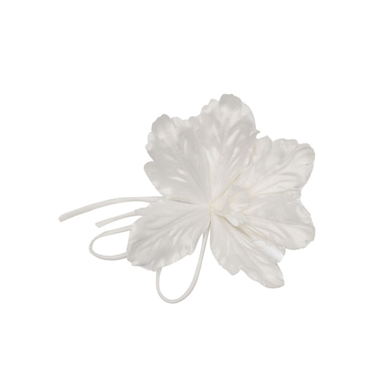 Spilla Donna a Fiore Bianco