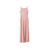 Abito lungo Donna in raso rosa
