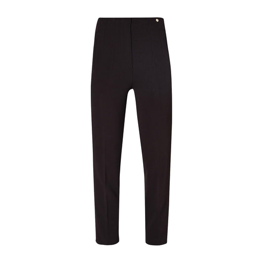 Pantaloni Donna cropped stretch Nero