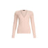 Maglia Donna con bottoni e pizzo Rosa