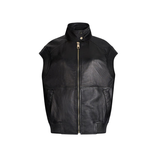 Acquista subito il Gilet Donna, con collo alto con bottoni a pressione, tasche sui lati, elastico a fondo e chiusura con zip, firmato LiuJo su Martini 900: vieni a scoprire tutta la collezione sul nostro sito.