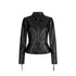 Giacca Donna in tessuto spalmato nero