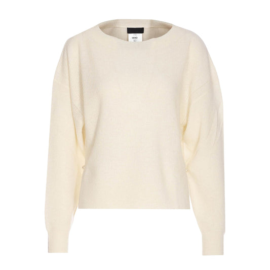 Maglia Donna in lana e cashmere Bianco