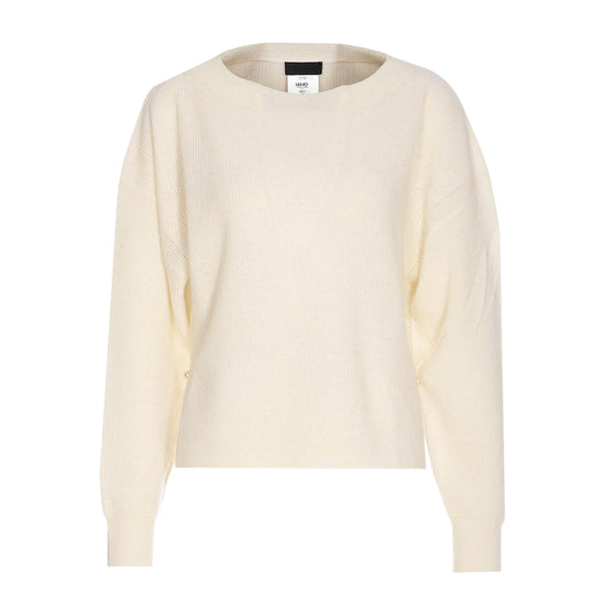 Maglia Donna in lana e cashmere Bianco