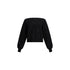 Maglia Donna con strass applicati Nero