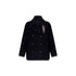 Cappotto Donna Blu scuro con spilla