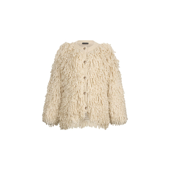 Giaccone Donna in lana Beige