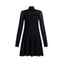 Abito midi Donna in lana e alpaca Nero