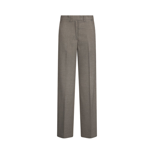 Pantaloni Donna straight con piega