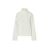 Maglia Donna a trecce con strass Bianco