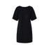 Abito corto Donna con strass Nero