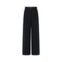 Pantalone Donna wide leg con cintura nero