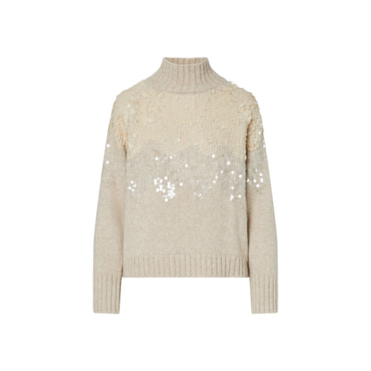 Maglia Donna in lana con paillettes