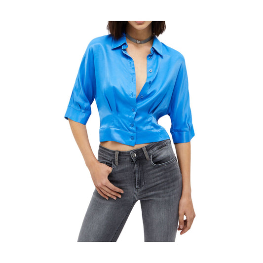 Camicia Donna in raso a tinta unita