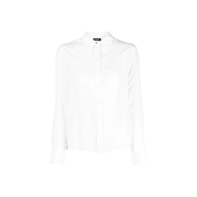 Camicia Donna tinta unita con collo classico