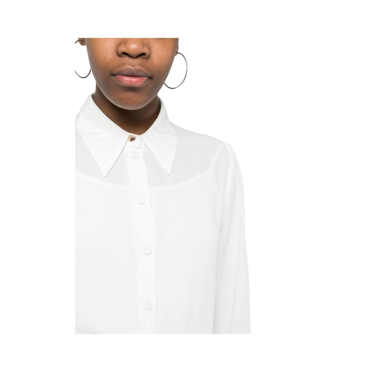 Camicia Donna tinta unita con collo classico