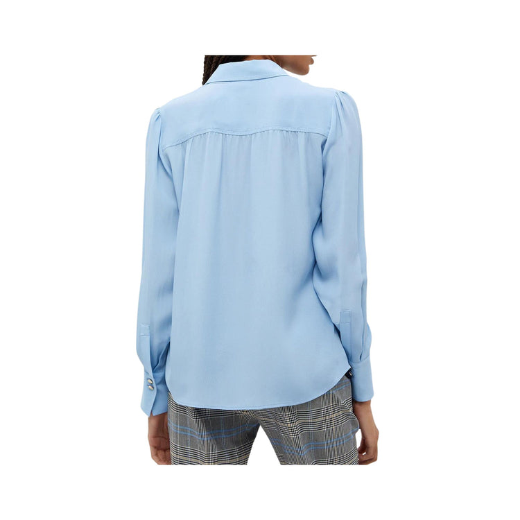 Camicia Donna tinta unita con collo classico