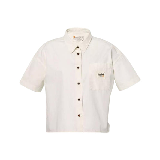 Camicia Donna in cotone taglio crop