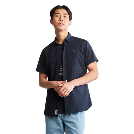 Chemise homme à mini col