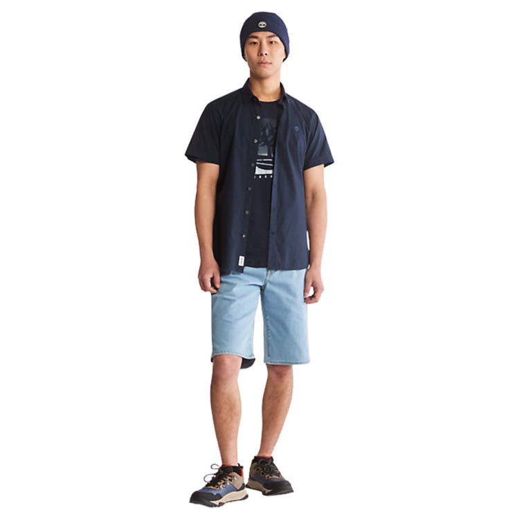 Men's shirt with mini collar