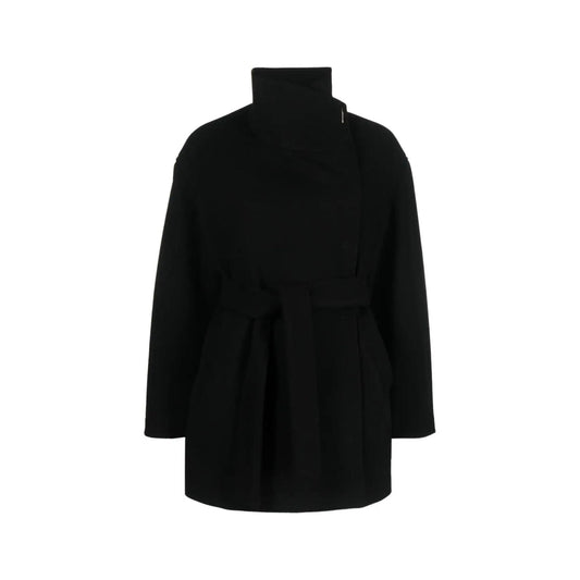 Cappotto Donna doppiopetto con cintura