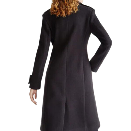 Cappotto Donna in misto lana con bottoni