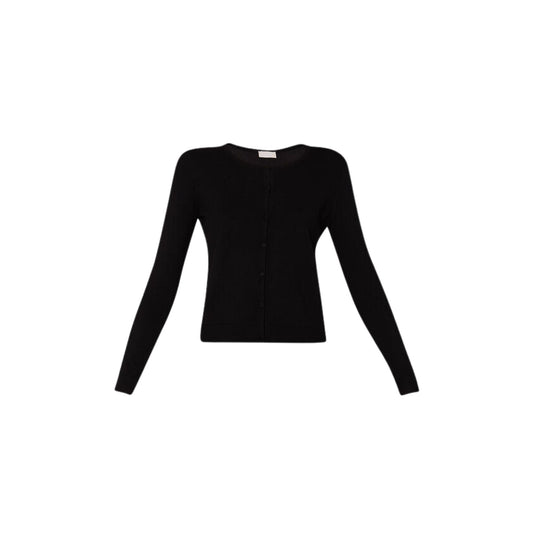 Cardigan Donna con motivo cut out sulle maniche