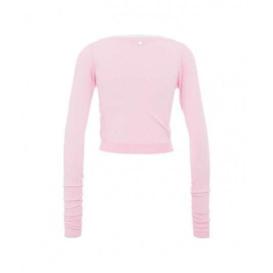 Cardigan court femme avec boutons