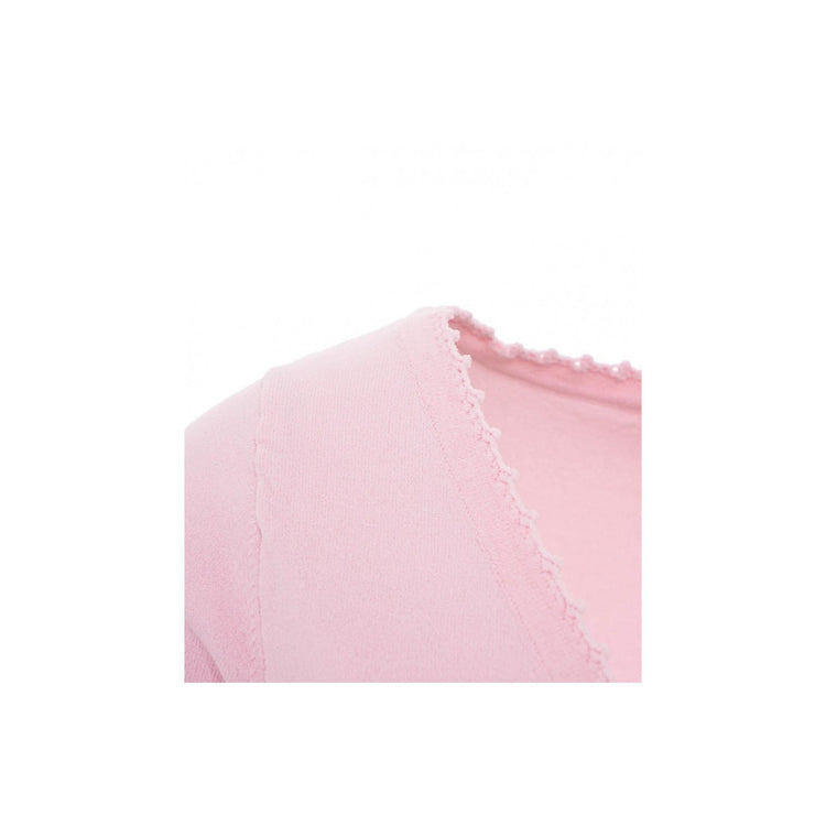 Cardigan court femme avec boutons