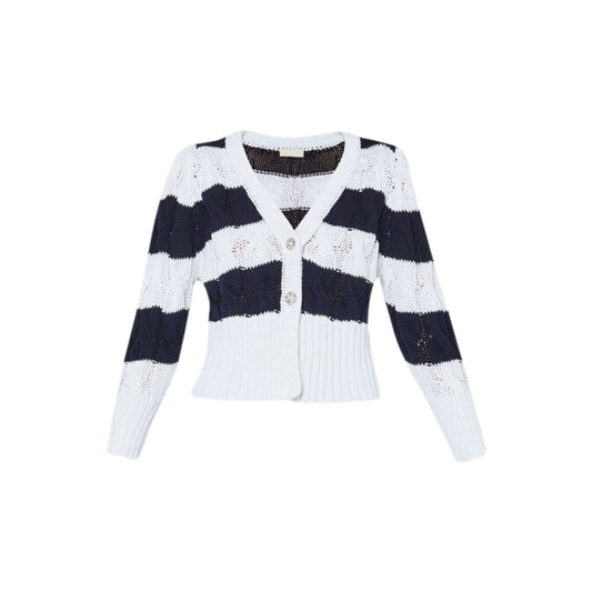 Cardigan Donna a righe