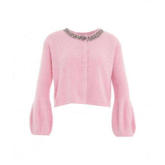 Cardigan Donna con perline ricamate