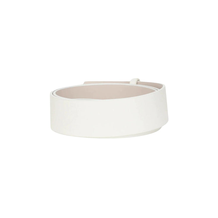 Medium women's belt with logo buckle