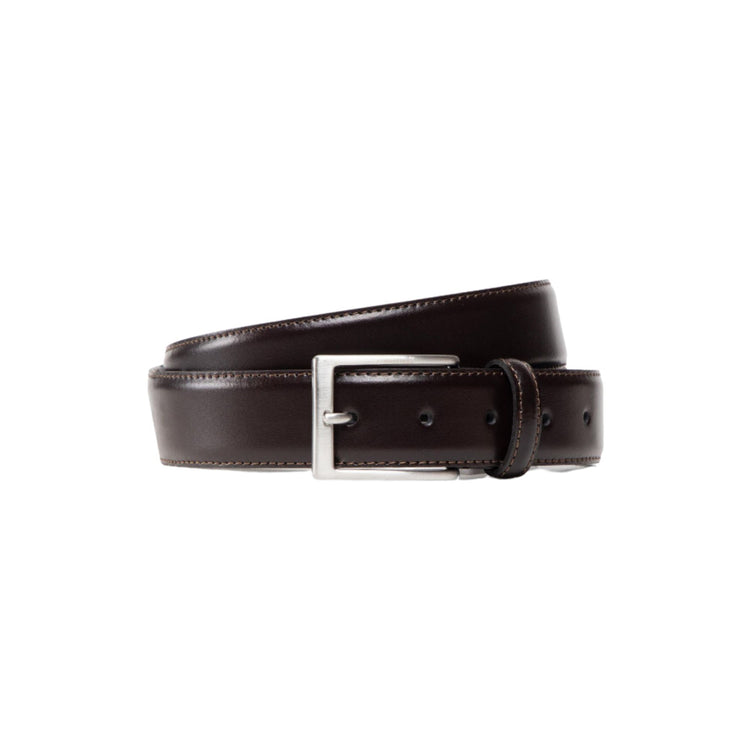 Men's belt with pin buckle