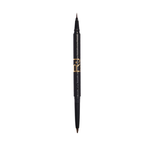 Eyeliner femme double pointe Marron