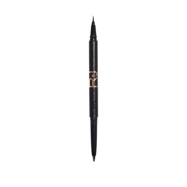 Eyeliner femme double pointe Marron