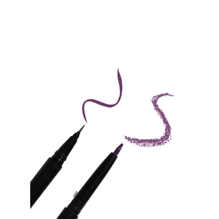 Eyeliner duo pour femme à double pointe