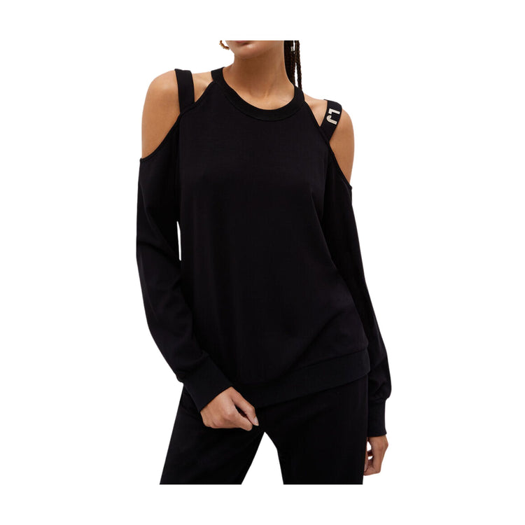 Felpa Donna con oblò sulle spalle