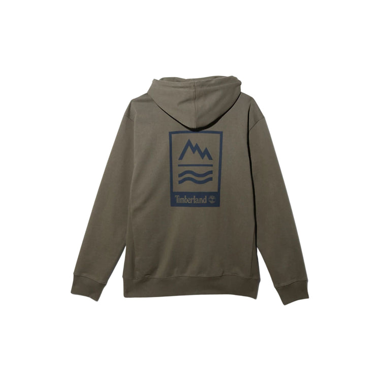 Men's cotton sweatshirt with hood