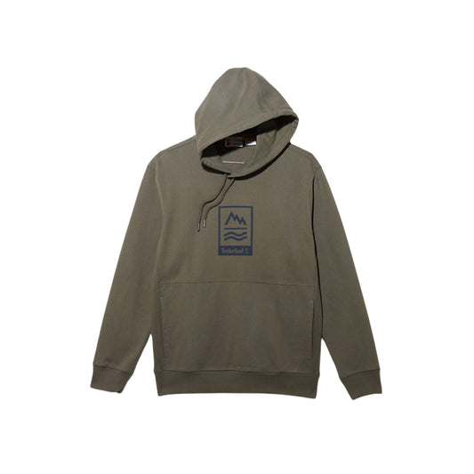 Men's cotton sweatshirt with hood