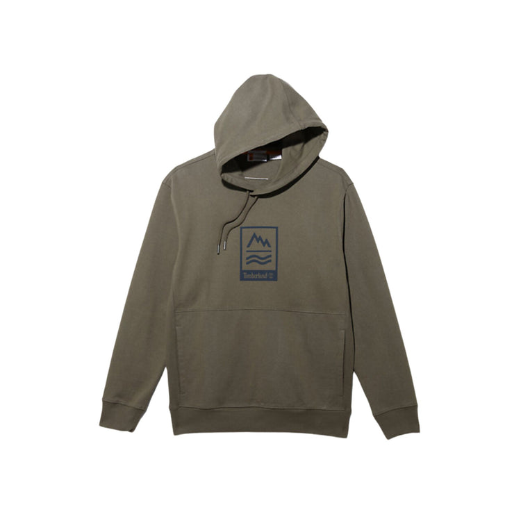 Men's cotton sweatshirt with hood