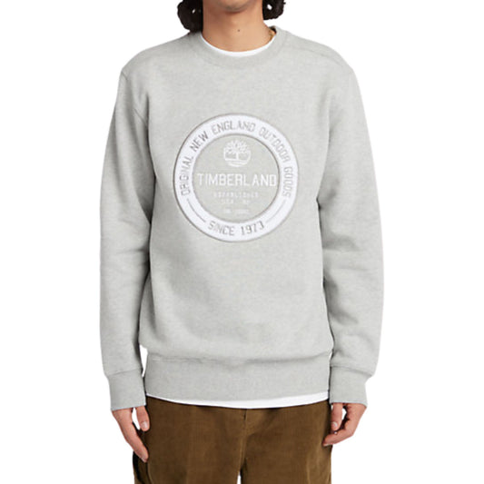 Men's Carrier Crew sweatshirt with embroidered graphics