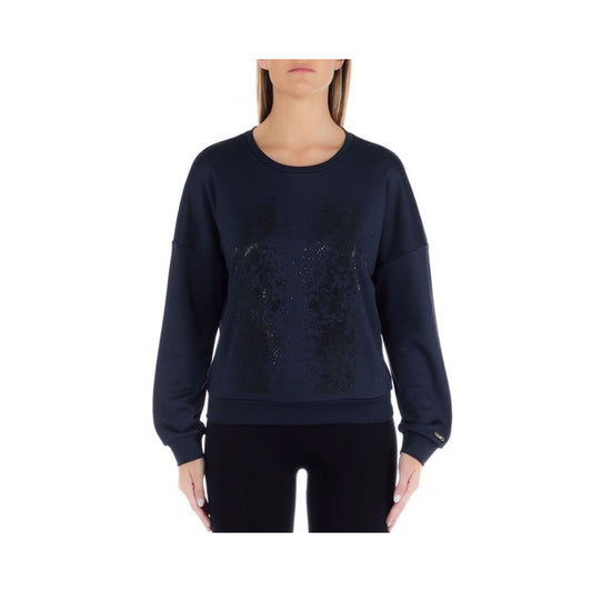 Felpa Donna con strass applicati