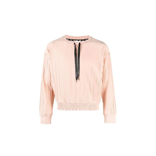 Sweat femme effet plissé