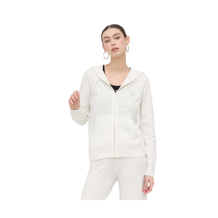 Felpa Donna con logo di borchie