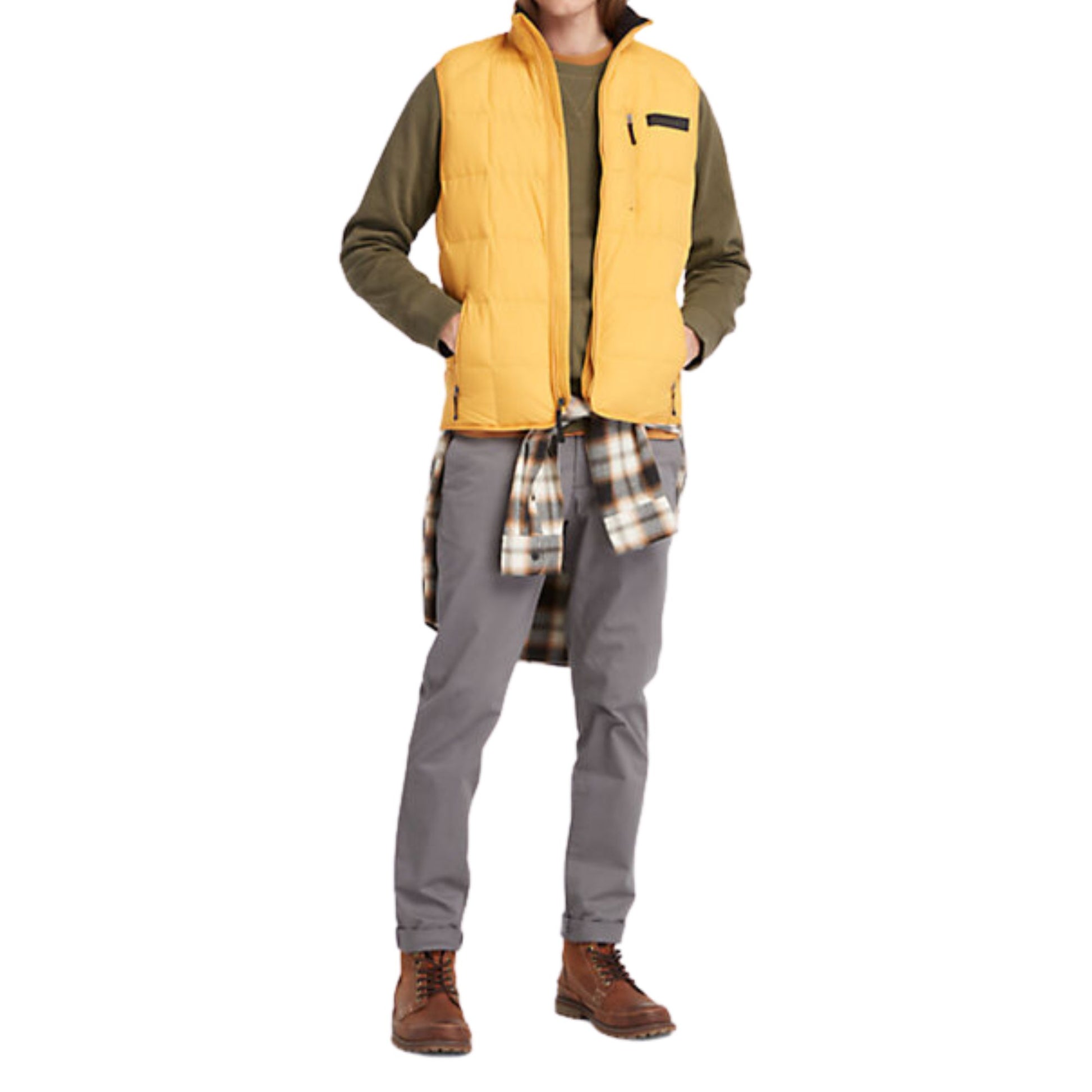 Foto Felpa modello Uomo TIMBERLAND girocollo Verde