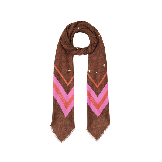 Foulard Donna con motivo logo all over